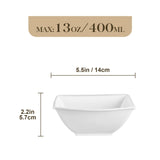 Blance Marble Grey Cereal Bowls Set of 6