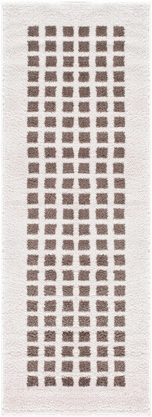 Baback Brown Washable Area Rug