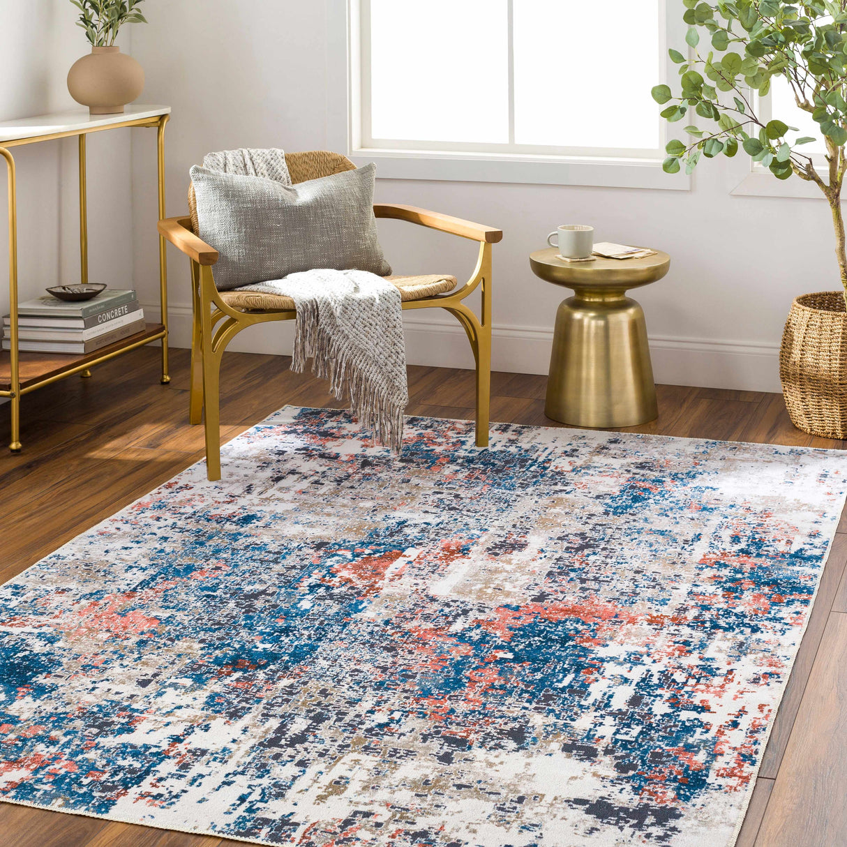 Ballyshannon Washable Area Rug - Clearance