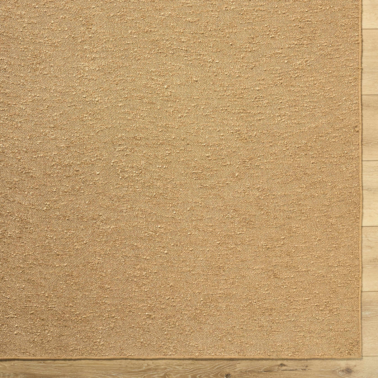 Breena 3D Solid Brown Washable Area Rug