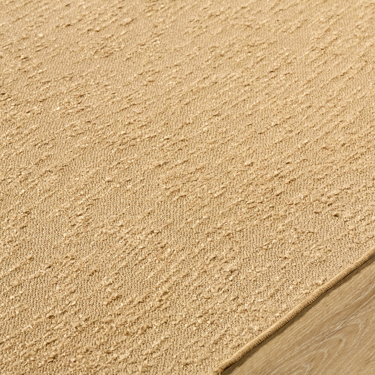 Breena 3D Solid Brown Washable Area Rug