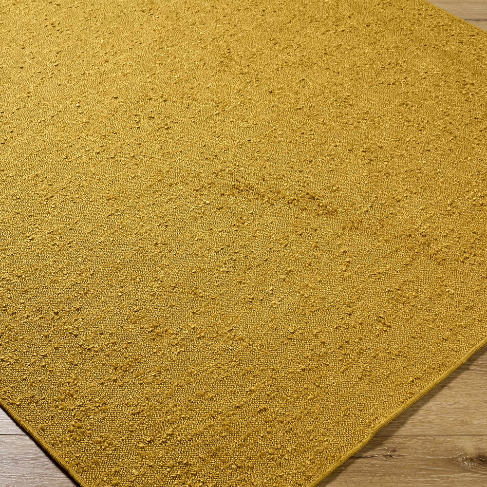 Breena Goldenrod Washable Area Rug