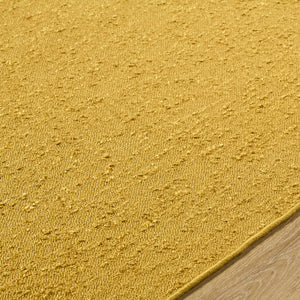 Breena Goldenrod Washable Area Rug