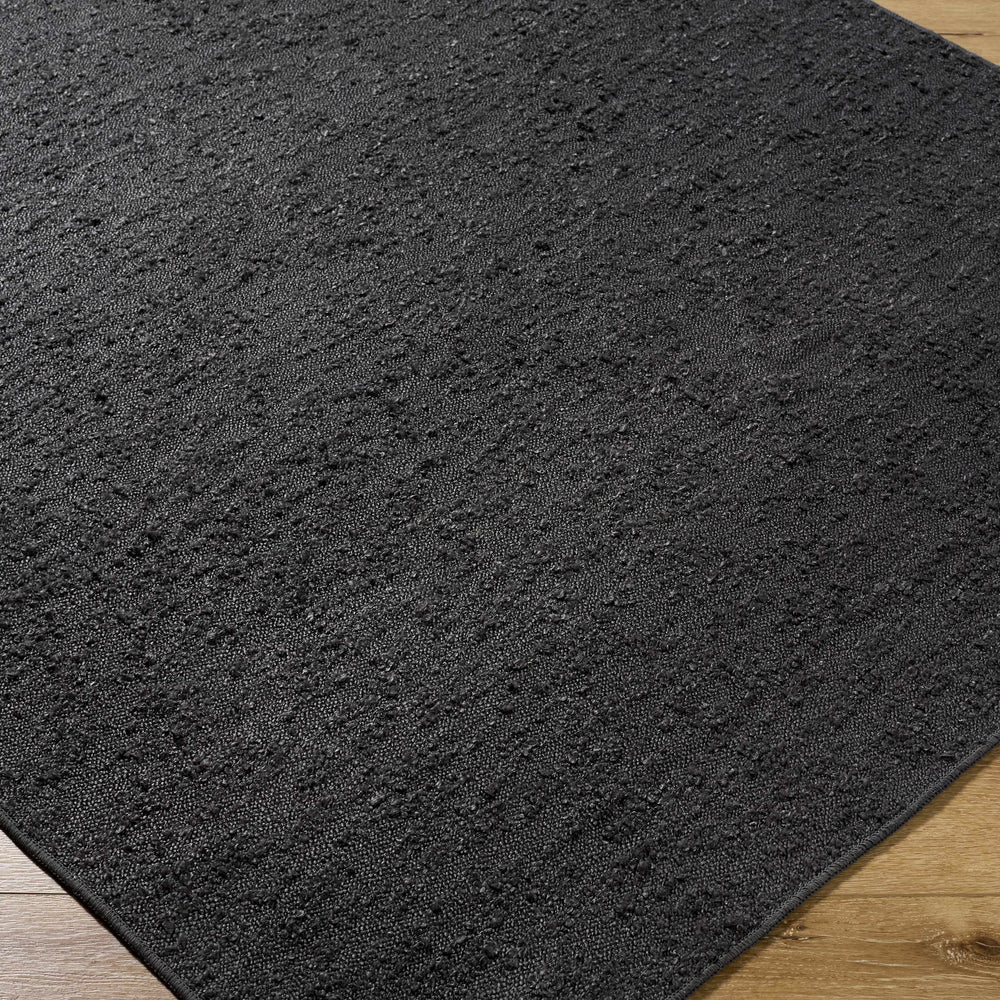 Breena Charcoal Washable Area Rug