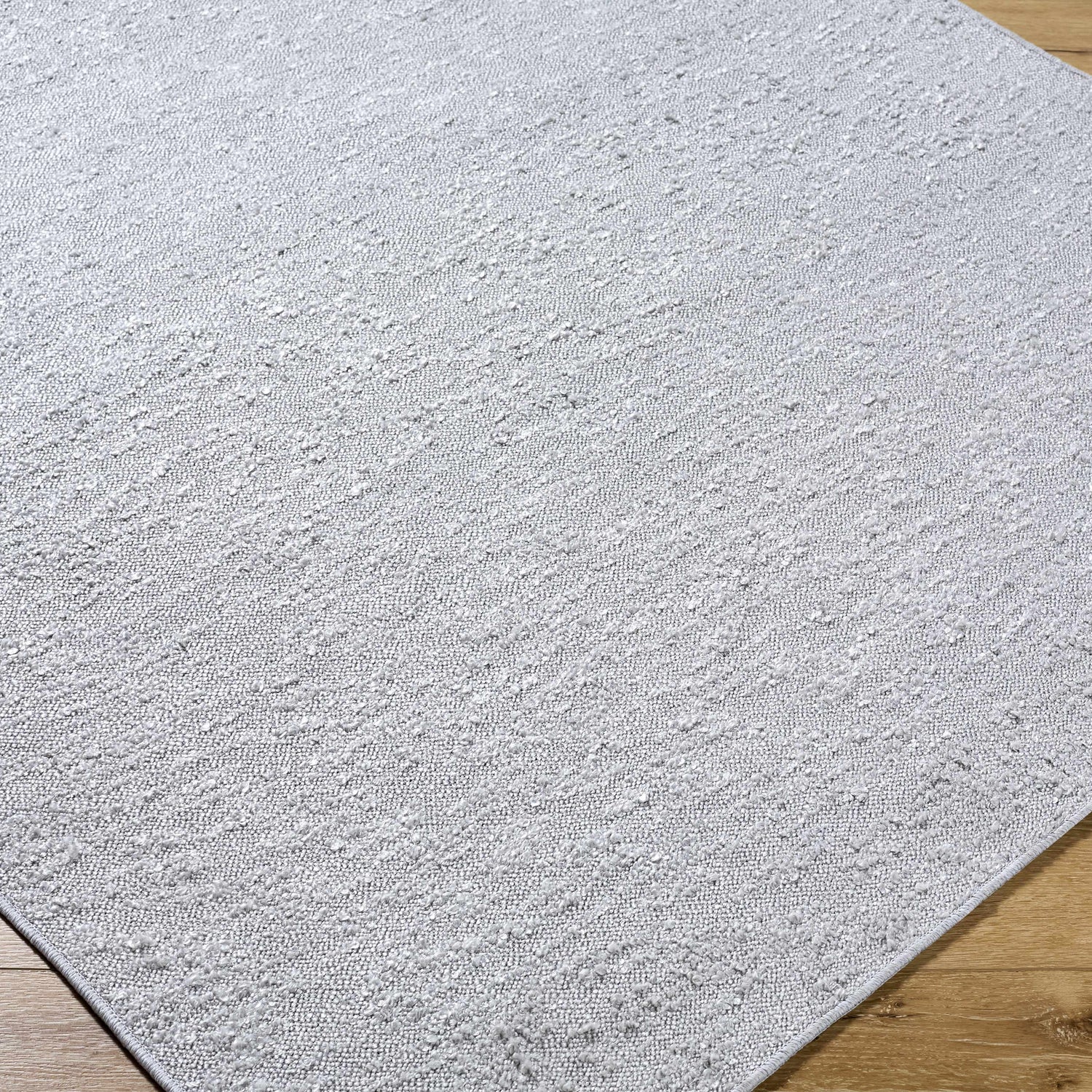 Breena Medium Gray Washable Area Rug