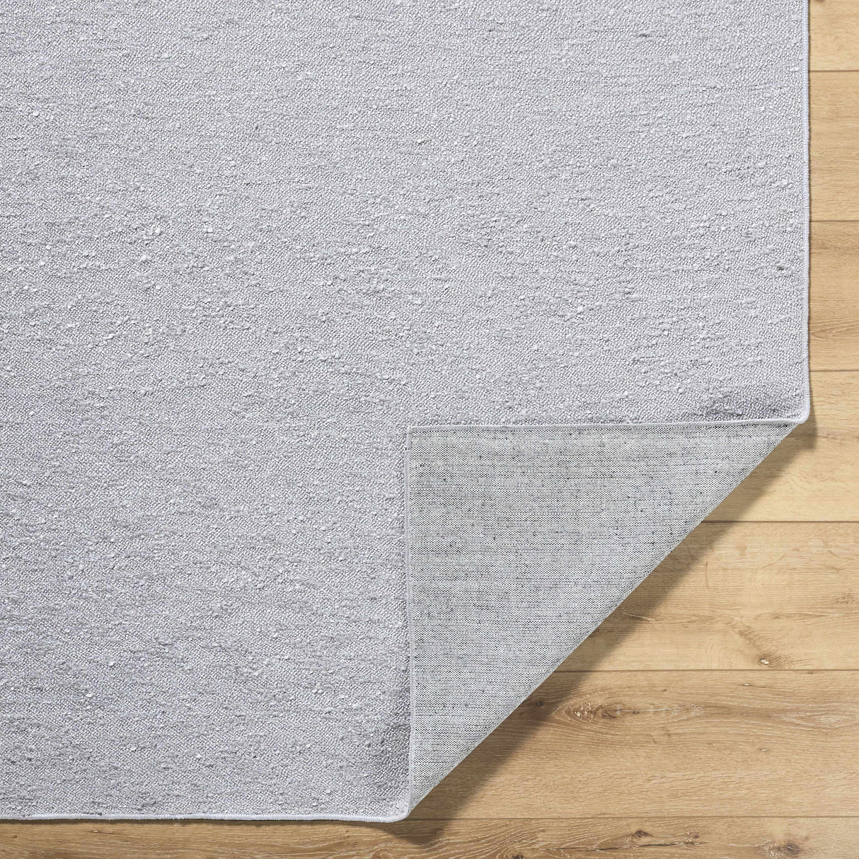 Breena Medium Gray Washable Area Rug