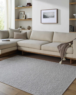 Breena Medium Gray Washable Area Rug
