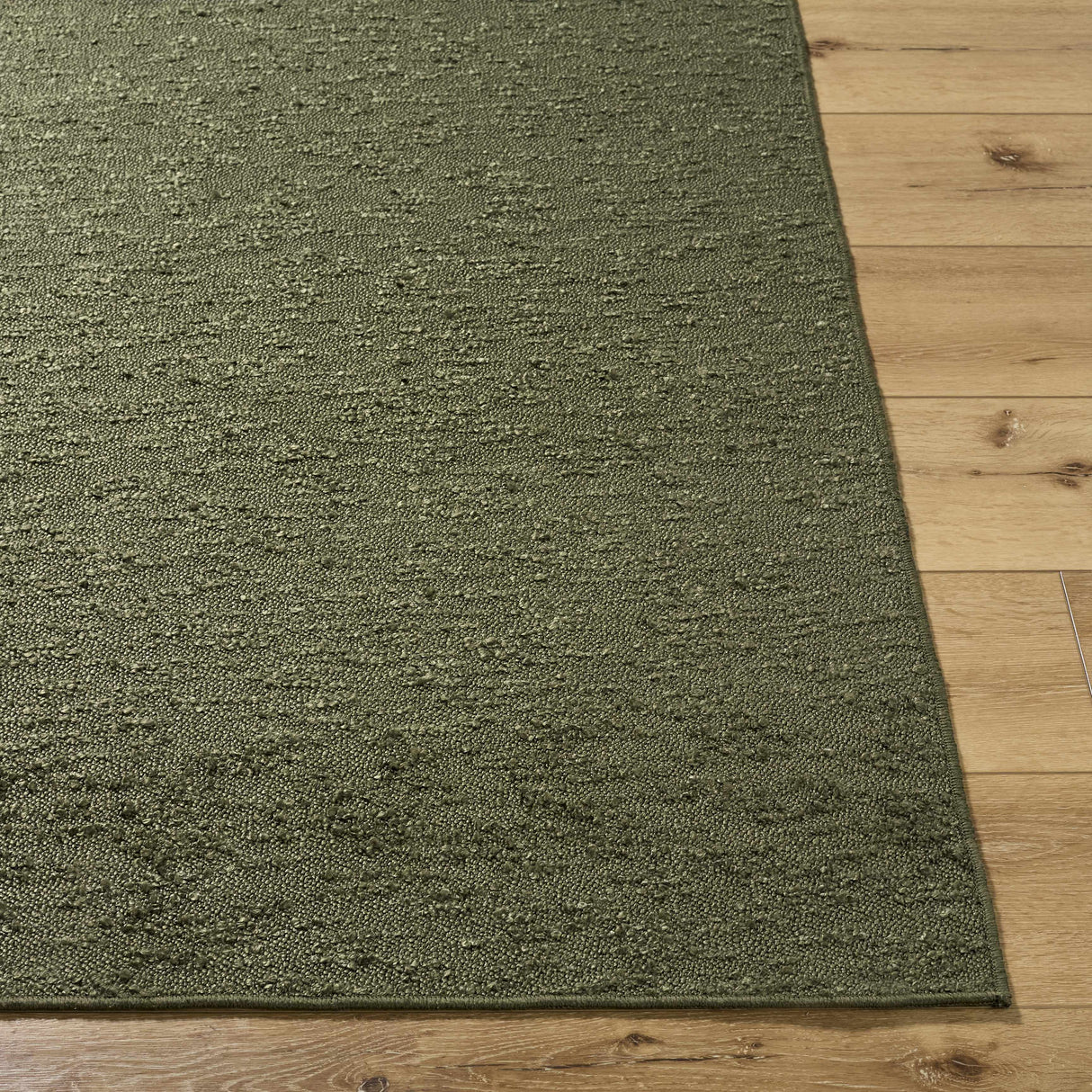 Breena Olive Washable Area Rug
