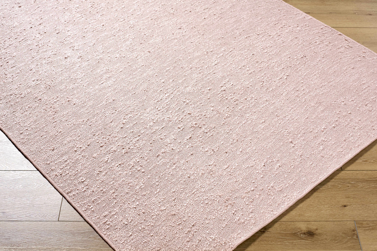 Breena Blush Washable Area Rug