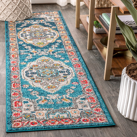 Bohemian-FLAIR-Boho-Vintage-Runner-Rug-Runner-Rugs
