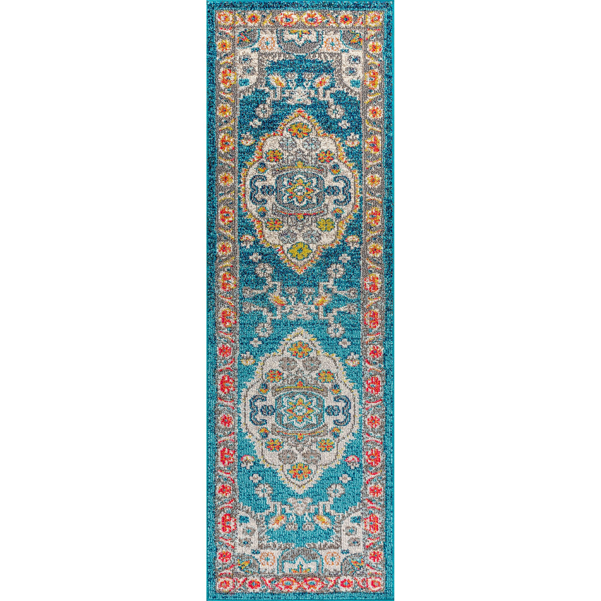 Bohemian FLAIR Boho Vintage Runner Rug