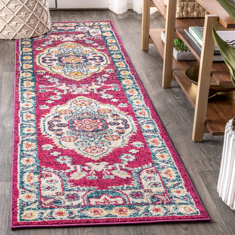 Bohemian FLAIR Boho Vintage Runner Rug
