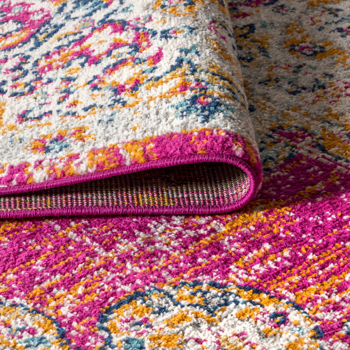 Bohemian FLAIR Boho Vintage Medallion Area Rug