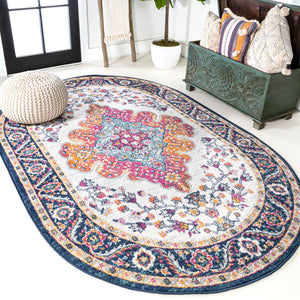 Bohemian-FLAIR-Boho-Vintage-Medallion-Oval-Area-Rug-Area-Rugs