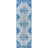 Bohemian FLAIR Boho Vintage Medallion Runner Rug