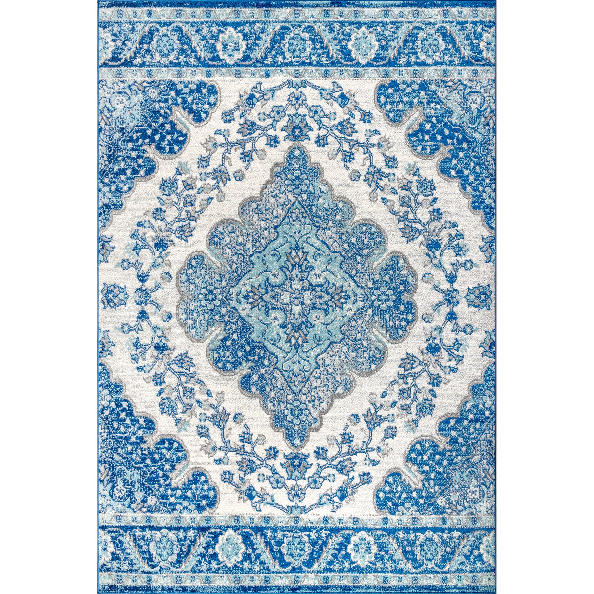 Bohemian FLAIR Boho Medallion Area Rug
