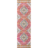 Bohemian FLAIR Boho Vintage Medallion Runner Rug