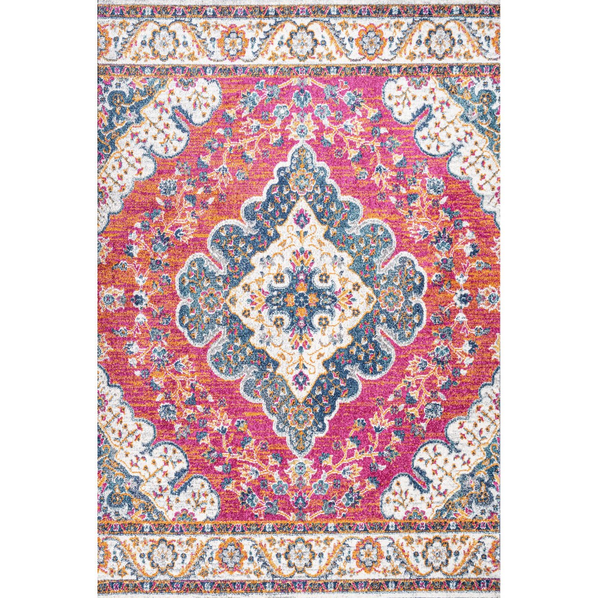 Bohemian FLAIR Boho Medallion Area Rug