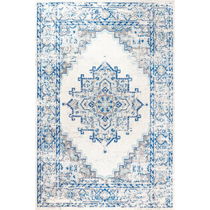 Inigo Cottage Medallion Area Rug