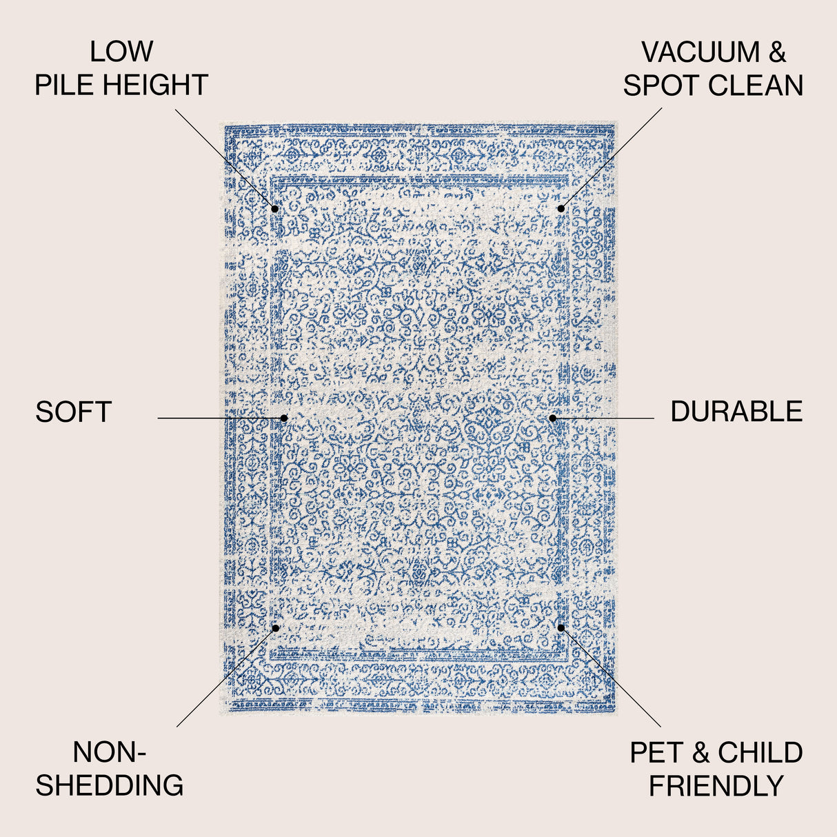 Ferro Filigree Area Rug