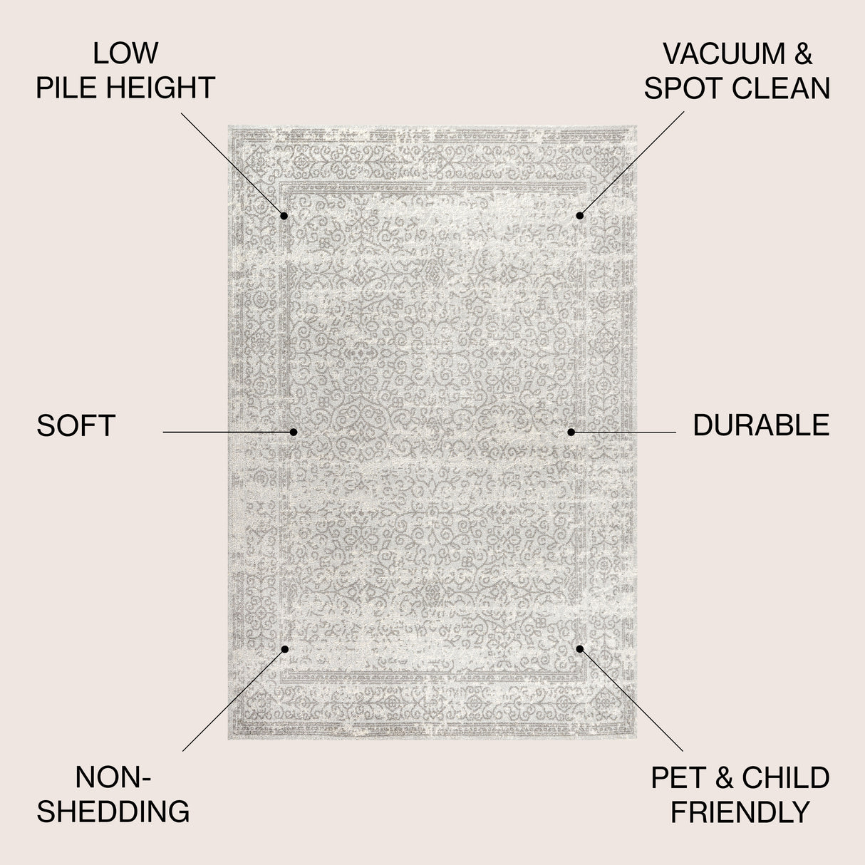 Ferro Filigree Area Rug