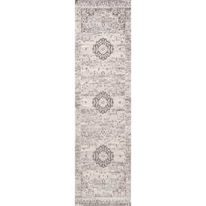 Scala Ornate Bohemian Medallion Runner Rug