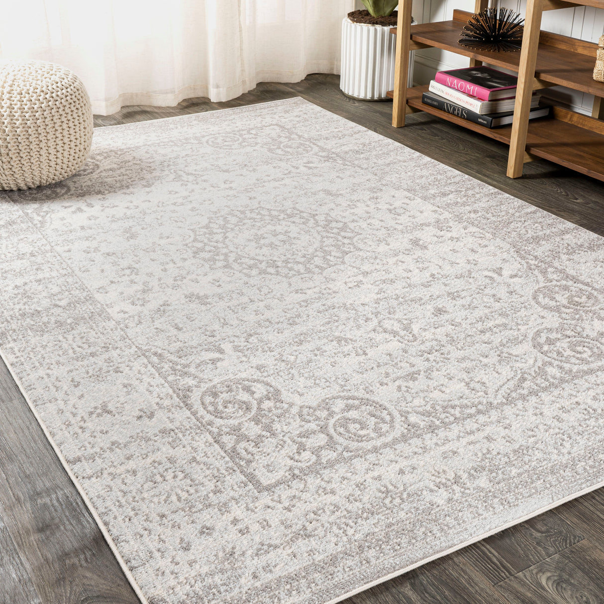 Scala Ornate Bohemian Medallion Area Rug