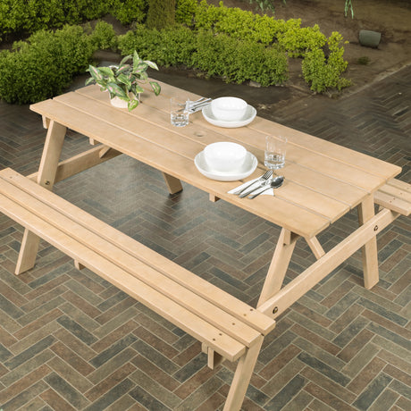 Shoreham-Modern-Classic-Outdoor-Wood-Picnic-Table-with-Umbrella-Hole-Outdoor-Tables