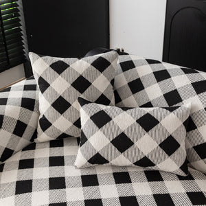 Non-Slip Chenille Sofa Slipcover Modern Geometric Sofa Protector Fits Most Sofas