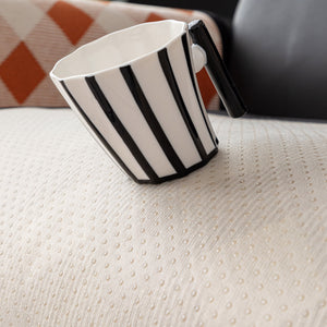 Non-Slip Chenille Sofa Slipcover Modern Geometric Sofa Protector Fits Most Sofas