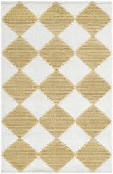 Bosley White Washable Area Rug