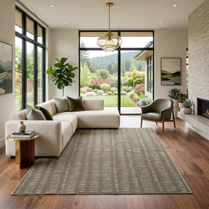 Dragos Modern Washable Area Rug