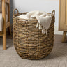 Laurel-Bohemian-Handwoven-Abaca-Hamper-Basket-with-Handles-Decorative-Baskets-&-Storage