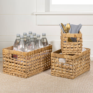 Hayden-Bohemian-Cottage-Handwoven-Hyacinth-Rectangular-Nesting-Baskets-with-Handles-(Set-of-3)-Decorative-Baskets-&-Storage