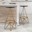 Spiroa-Modern-Industrial-Metal-Backless-Circular-Bar-Stool-Table-&-Bar-Stools