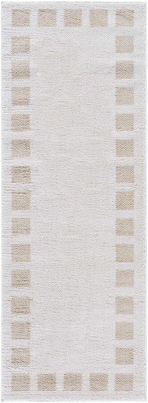 Beynon Beige Washable Area Rug