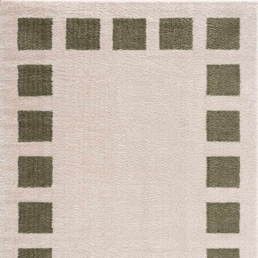 Beynon Green Washable Area Rug
