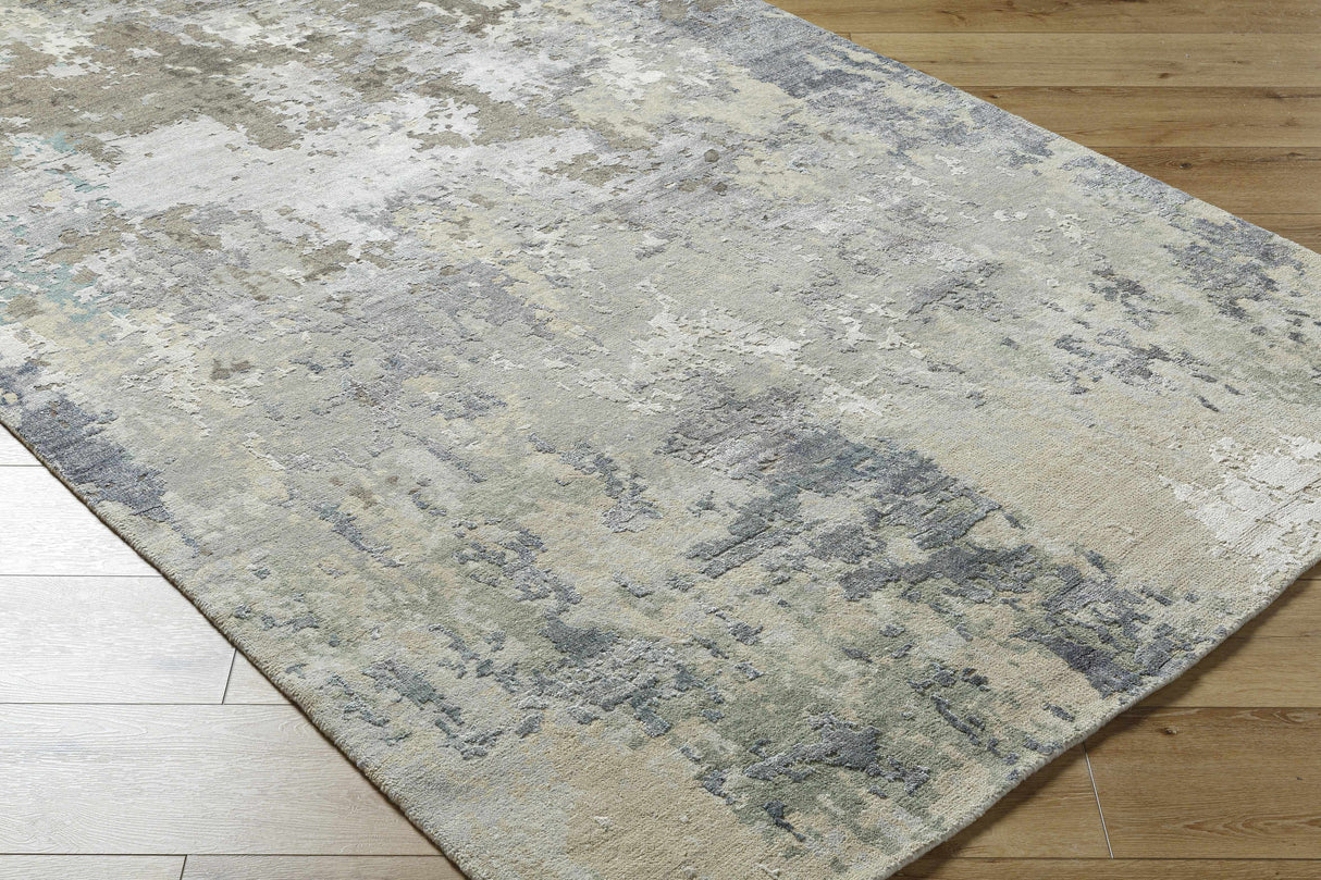 Bued Handmade Wool-Blend Rug - Clearance