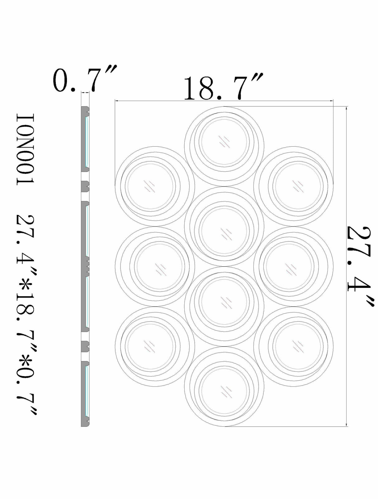 Buguias Mirror - Clearance