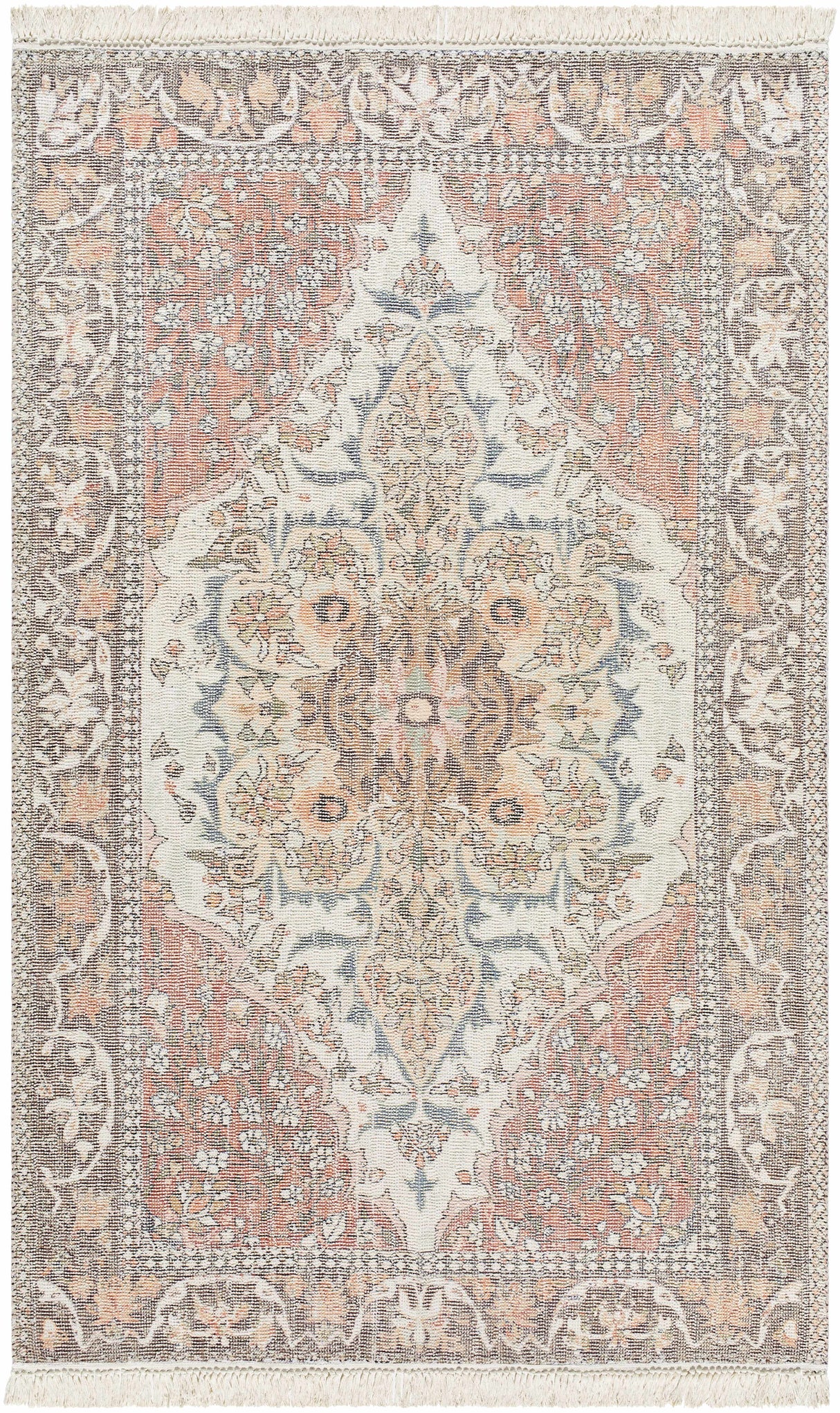 Bohdan Terracotta Area Rug