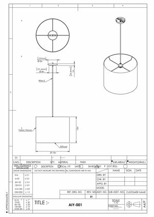 Bowenfels Ceiling Light - Clearance