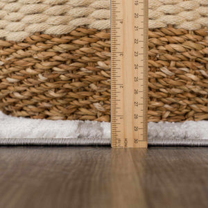 Bronka Broken-Striped Area Rug - Clearance