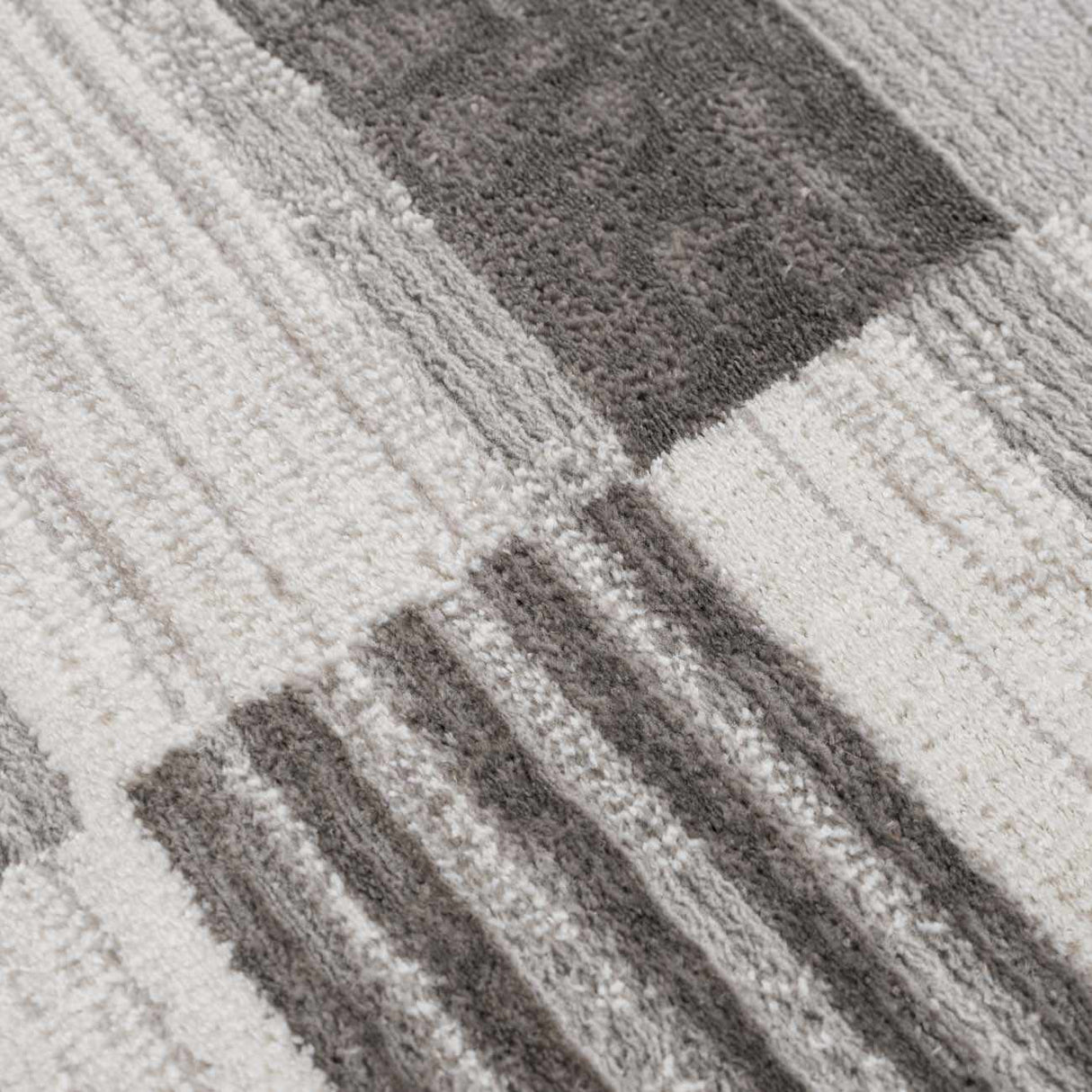 Bronka Broken-Striped Area Rug - Clearance