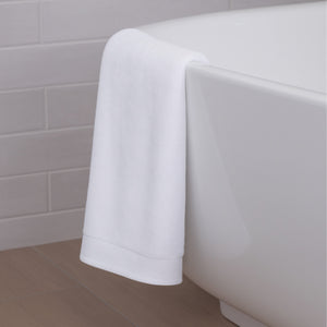 Bamboo Cotton Bath Towel - Viscose from Bamboo + Cotton - White
