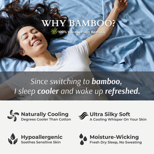 Bamboo Pillowcases - 100% Viscose from Bamboo – Ocean by BedVoyage