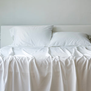 Bamboo Pillowcases - 100% Viscose from Bamboo - White by BedVoyage