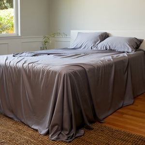 Bamboo Bed Sheet Set, Full - Platinum - FINAL SALE