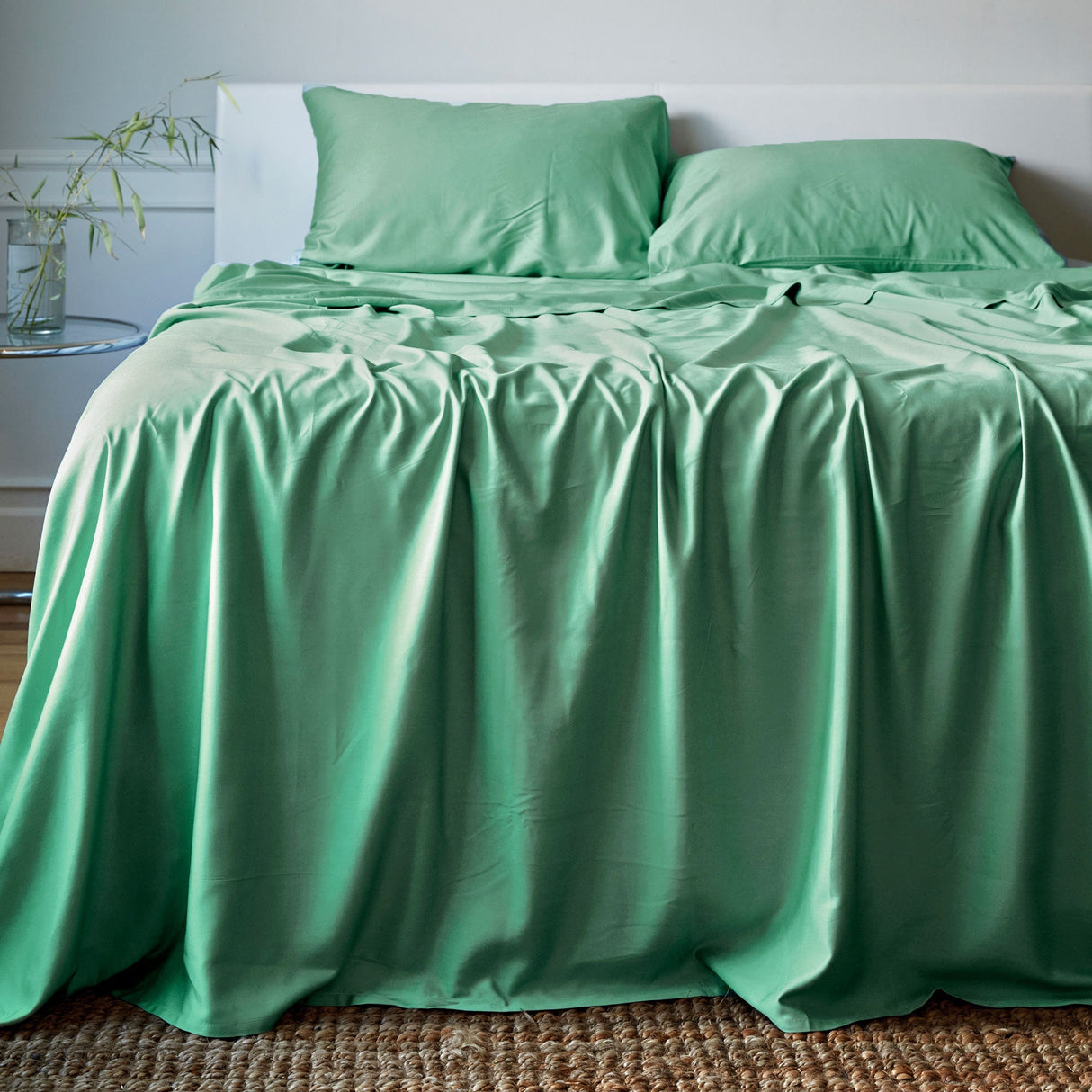 Bamboo Sheet Set - 100% Viscose from Bamboo - Seaglass by BedVoyage