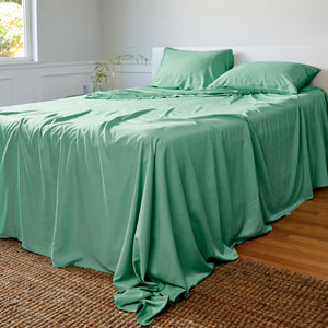 Bamboo Sheet Set - 100% Viscose from Bamboo - Seaglass by BedVoyage