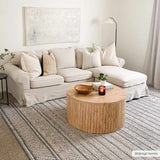 Beige Blue Dekel Area Rug - Clearance